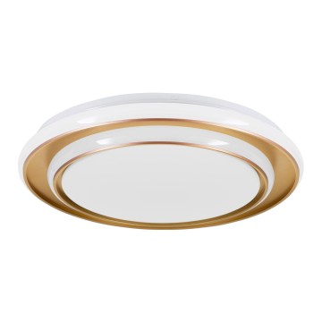 Eglo - LED plafondlamp LED/24W/230V 2700/4000/6500K Ø 40 cm goudkleurig
