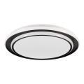 Eglo - LED-plafondlamp LED/36W/230V 2700/4000/6500K Ø 49 cm zwart