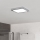 Eglo - LED plafondlamp voor badkamer LED/10,5W/230V 2700/4000/6500K 22x22 cm IP44 glanzend chroom