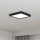 Eglo - LED Plafonnier LED/10,5W/230V 2700/4000/6500K 22x22cm noir