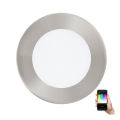 Eglo - LED RGB Dimbaar inbouwspot FUEVA-C LED/5,4W/230V Ø 12 cm