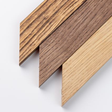 Eglo - LED RGB dimbaar opbouwpaneel SALOBRENA-C WOOD LED/24W/230V 2700-6500K 45x45 cm bruin + afstandsbediening