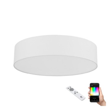 Eglo - LED RGB dimbare plafondlamp ROMAO-C LED/33W/230V + afstandsbediening