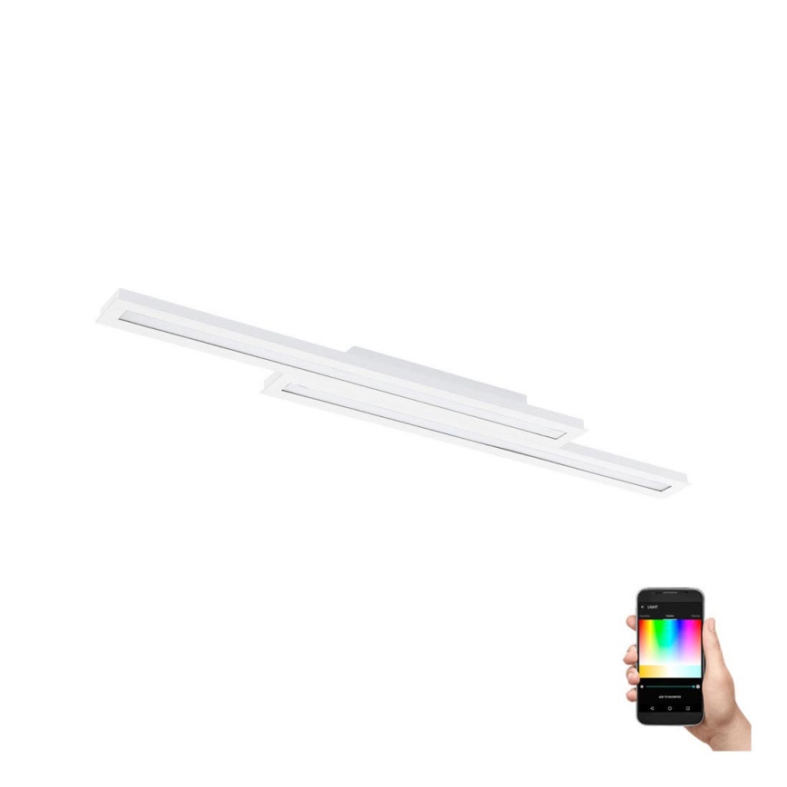 Eglo - LED RGB Dimbare plafondlamp SALITERAS-C 2xLED/10W/230V