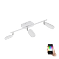 Eglo - LED RGB Inbouwspot PALOMBARE-C 3xLED/5W/230V