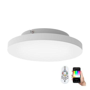 Eglo - LED RGB plafondlamp dimbaar TURCONA-C LED/15W/230V + AB