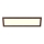 Eglo - LED RGBW Dimbaar Bevestigd/inbouw panel SALOBRENA-C WOOD LED/34W/230V 2700-6500K 34x124 cm donkerbruin + afstandsbediening