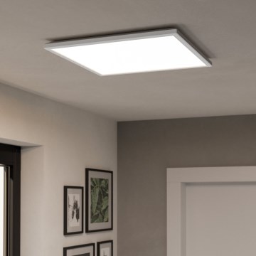 Eglo - LED RGBW Dimbare badkamer plafondlamp LED/17W/230V 2700-6500K 50x50 cm IP44 wit ZigBee