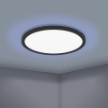 Eglo - LED RGBW Dimbare plafondlamp LED/16,5W/230V zwart ZigBee