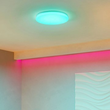 Eglo - LED RGBW dimbare plafondlamp LED/20W/230V Ø 43 cm
