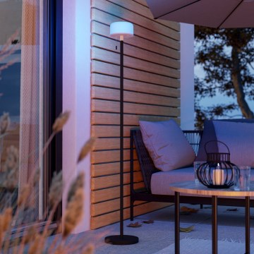 Eglo - LED RGBW Dimbare staande buitenlamp LED/2,2W/3,7V 3000K IP54