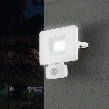 Eglo - LED Schijnwerper met sensor LED/20W/230V IP44