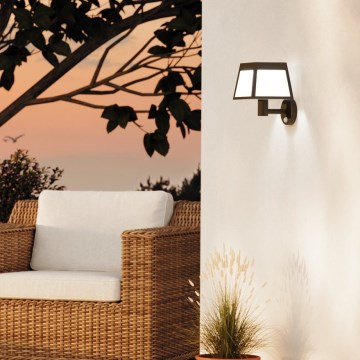 Eglo - LED Solar wandlamp met sensor LED/7,5W/3,7V IP44