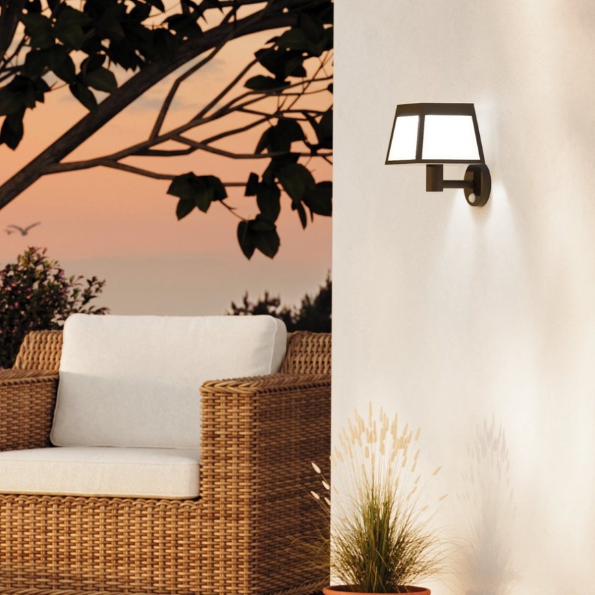 Eglo - LED Solar wandlamp met sensor LED/7,5W/3,7V IP44