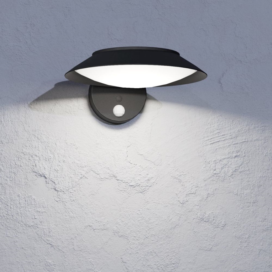 Eglo - LED Solar wandlamp met sensor LED/7W/3,7V IP44