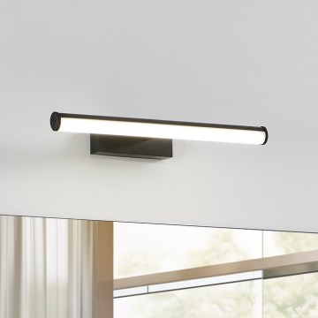 Eglo - LED-spiegelverlichting voor de badkamer LED/7,4W/230V 40 cm IP44 zwart