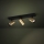 Eglo - LED spot 3xGU10/4,5W/230V 3000K zwart/goud