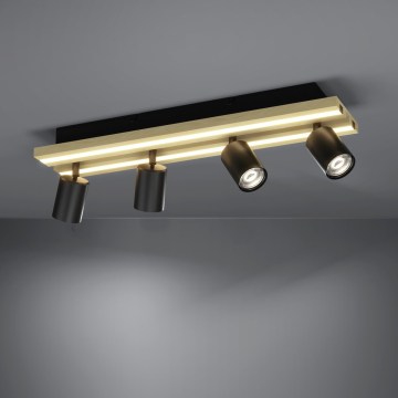 Eglo - LED-spot 4xLED/2,2W/230V + 2xLED/1,2W + 2xLED/2W beige/zwart