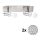 Eglo - LED spot MY CHOICE 2xE14/4W/230V mat chroom