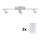 Eglo - LED spot MY CHOICE 3xE14/40W/230V mat chroom/wit