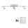 Eglo - LED spot MY CHOICE 3xE14/40W/230V mat chroom/wit