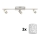 Eglo - LED spot MY CHOICE 3xE14/40W/230V mat chroom/wit