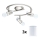 Eglo - LED spot MY CHOICE 3xE14/4W/230V  mat chroom/wit