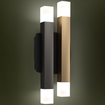 Eglo - LED wand verlichting 4xLED/3,3W/230V 3000K antraciet/goud