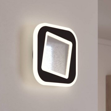 Eglo - LED wand verlichting LED/12W/230V 4000K zwart