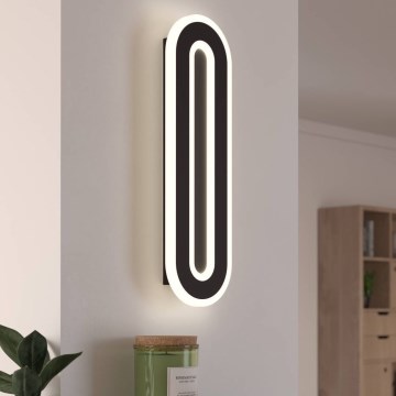 Eglo - LED wand verlichting LED/12W/230V 4000K zwart