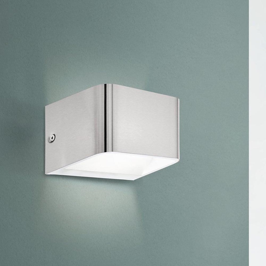 Eglo - LED wand verlichting LED/6W/230V 3000K mat chroom