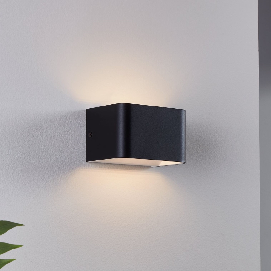 Eglo - LED wand verlichting LED/6W/230V 3000K zwart