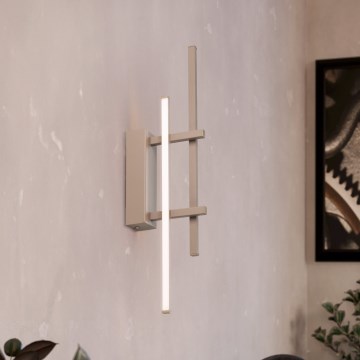 Eglo - LED-wandlamp LED/12W/230V beige