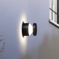 Eglo - LED Wandlamp voor buiten LED/11W/230V zwart IP44