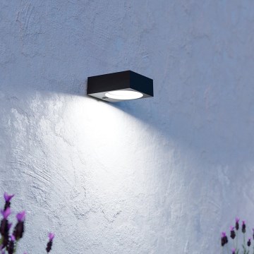 Eglo - LED zonne-lamp met sensor LED/6,5W/3,7V 2000mAh zwart