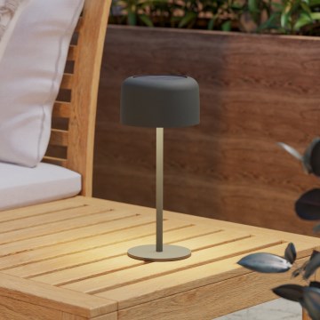 Eglo - LED zonne-oplaadbare aanraakbare tafellamp LED/2,8W/3,7V 1800 mAh IP44 groen