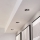 Eglo - Lot de 3 spots encastrables LED dimmables, 6,4 W, 230 V, Ø 8,8 cm, noir