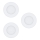Eglo - Lot de 3 spots LED encastrables FUEVA-RW 1x LED/2,8W/230V 2700-4000K Ø 8,5 cm