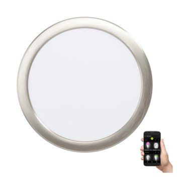 Eglo - Luminaire de salle de bain encastrable LED à intensité variable LED/16,5W/230V IP44 ZigBee