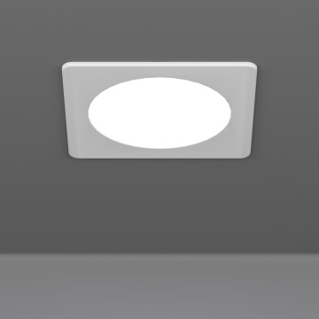 Eglo - Luminaire encastré LED 6,3 W, 230 V, 2700/4000/6500 K, 11,9 x 11,9 cm, blanc