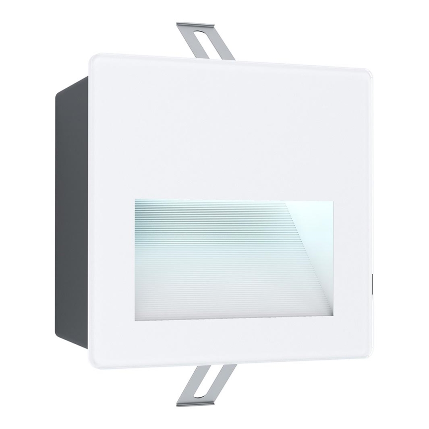 Eglo - Luminaire encastré LED extérieur LED/3,7W/230V IP65 blanc