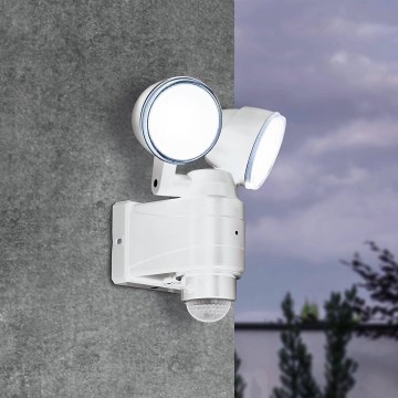 Eglo - Luminaire LED d'extérieur avec détecteur de mouvement, 2xLED/4W/4xLR14, IP44