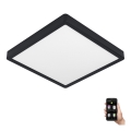 Eglo - Luminaire LED dimmable pour salle de bains LED/19,5W/230V IP44 ZigBee 28,5x28,5 cm