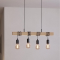 Eglo - Lustre avec fil TOWNSHEND 4xE27/60W/230V