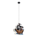 Eglo - Lustre enfant sur fil 2xE27/25W/230V