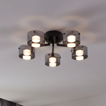 Eglo - Lustre LED à intensité variable 5xLED/5,4W/230V