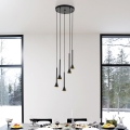 Eglo - Lustre LED avec fil 5xGU10/5W/230V