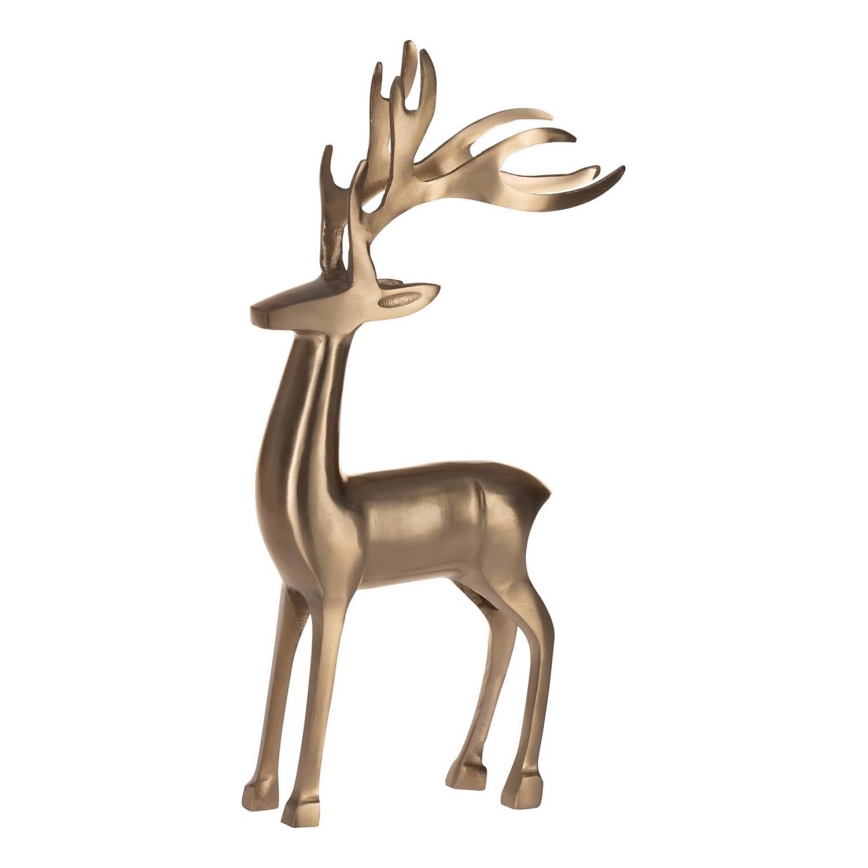 Eglo - Metalen decoratie 44,5x22 cm rendier/goud
