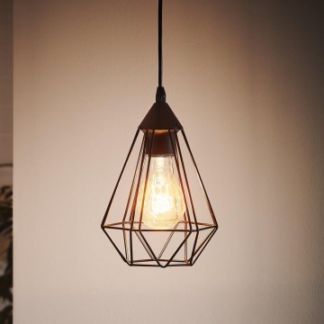 Eglo - Pendellamp met kabel 1xE27/60W/230V