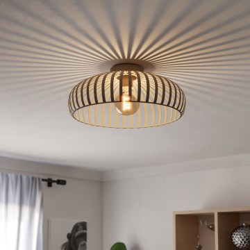 Eglo - Plafondlamp 1xE27/40W/230V diameter 43 cm crème
